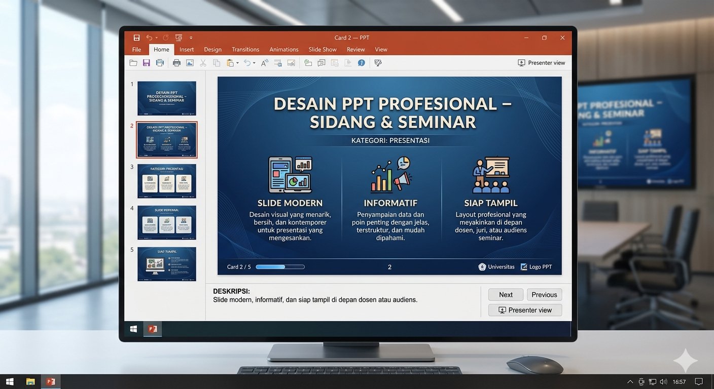 Desain PPT Profesional
